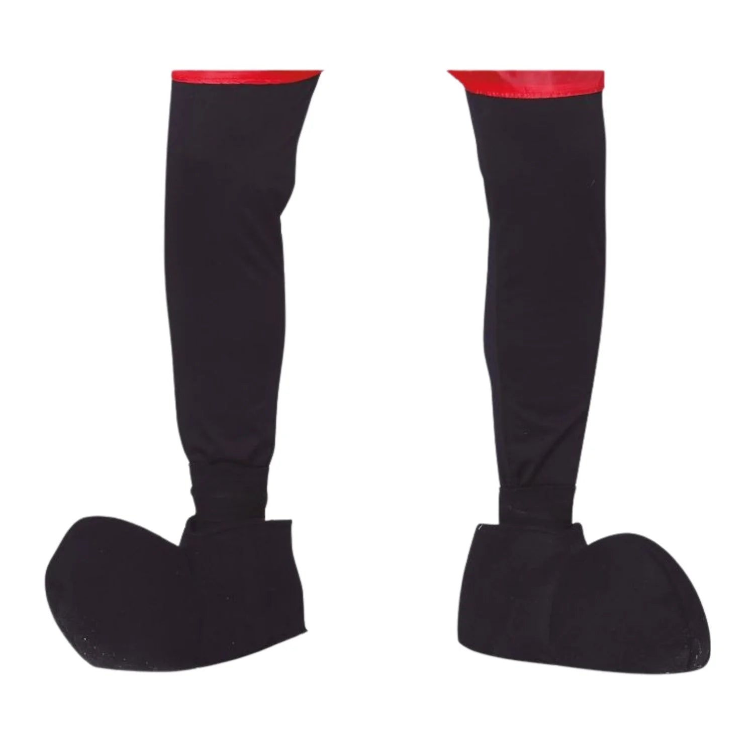 cubrebotas negros estilo ratón para look animación Carnaval