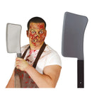 Cuchillo de carnicero accesorio para disfraz de terror Halloween