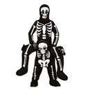 Disfraz a hombros esqueleto infantil para Halloween