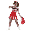 Disfraz animadora zombie adulta con vestido para Halloween
