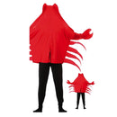 Disfraz de cangrejo para adulto ideal para Carnaval