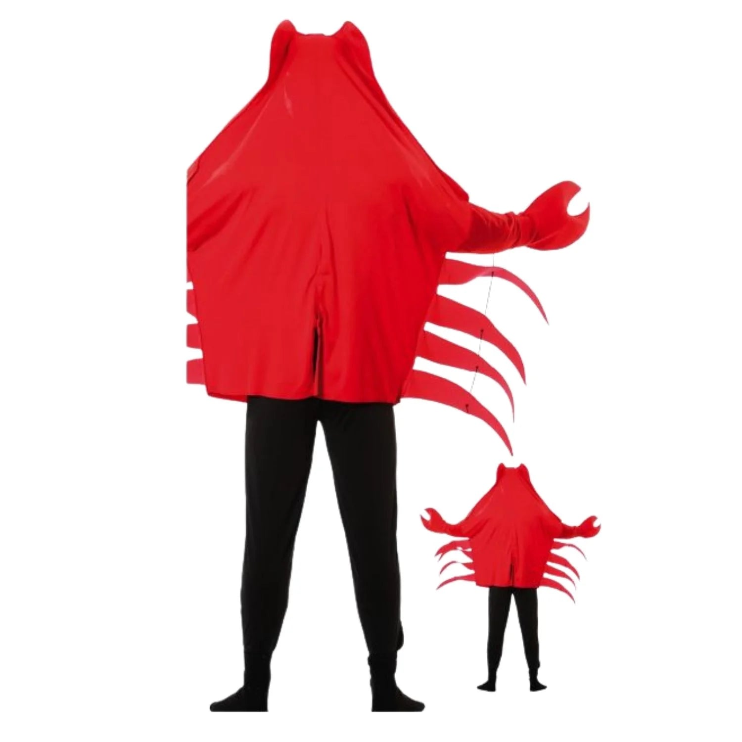Disfraz de cangrejo para adulto ideal para Carnaval