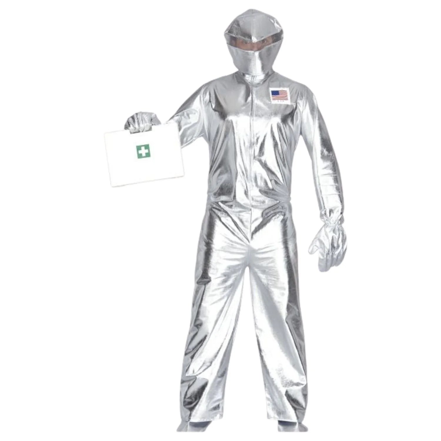 Disfraz de astronauta adulto completo con casco y mono