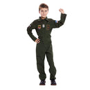 Disfraz de aviador infantil unisex con mono cómodo ideal para Carnaval y fiestas escolares