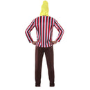 Persona con disfraz Banana Man adulto para Carnaval