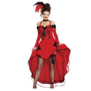 Disfraz de Can Can Mujer con vestido cabaret
