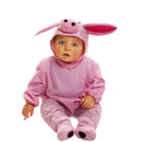 Disfraz cerdito bebé rosa con mono y gorro para Carnaval