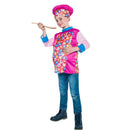 Disfraz chef divertido infantil con sombrero y barriga acolchada para Carnaval
