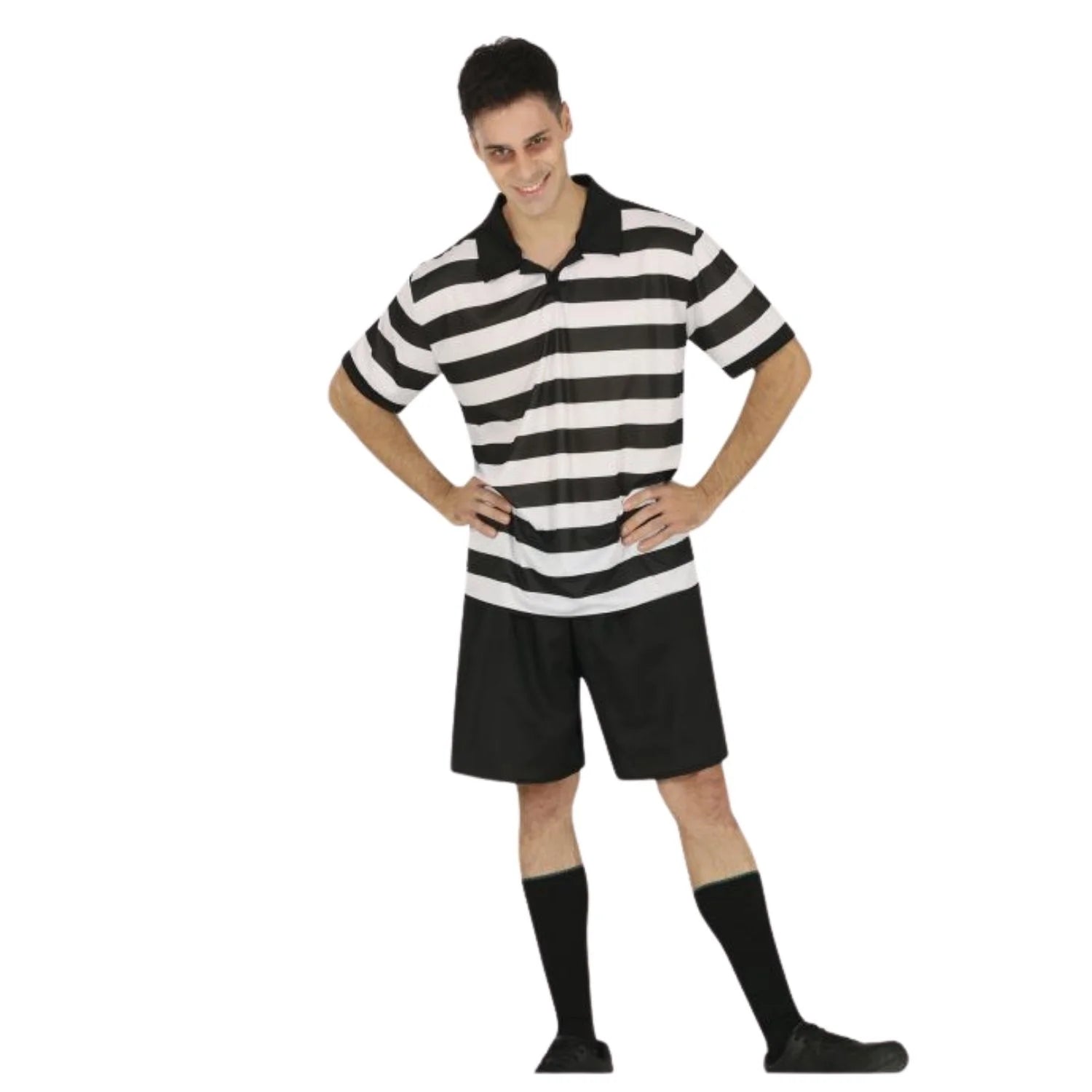 Disfraz chico molesto adulto inspirado en Pugsley Addams