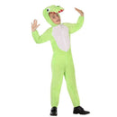 Disfraz cocodrilo infantil con mono completo verde