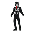 Disfraz creepy hero infantil con capucha y mono para Halloween