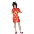 Disfraz china infantil con vestido oriental para Carnaval