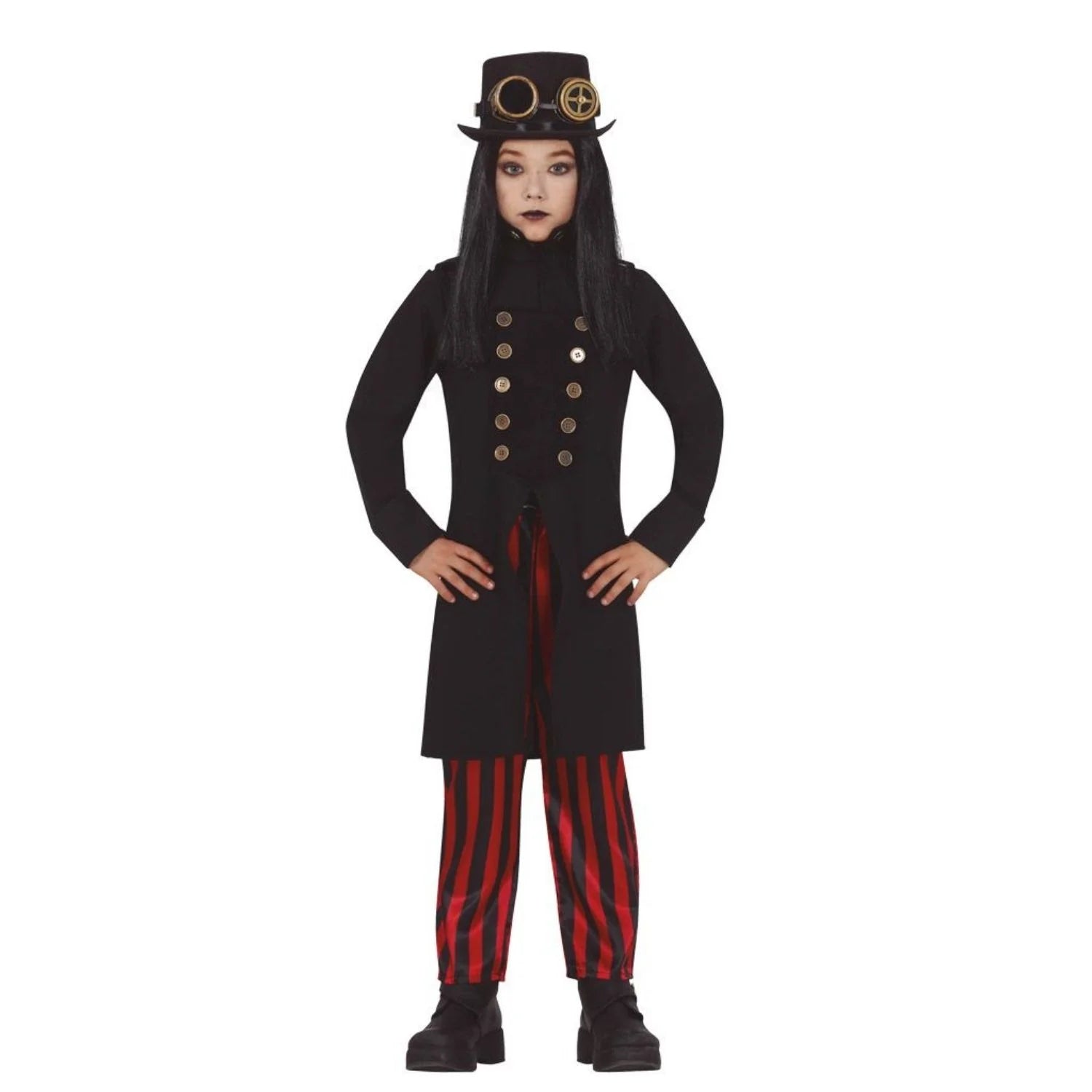 Disfraz de Gothic para niño con chaqueta y pantalón