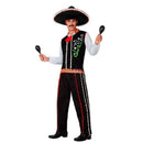 Disfraz mariachi hombre con camisa y pantalón mexicano