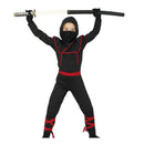 Disfraz de ninja infantil con mascarilla y cinturón