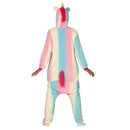 Adulto con disfraz pijama de unicornio para Carnaval