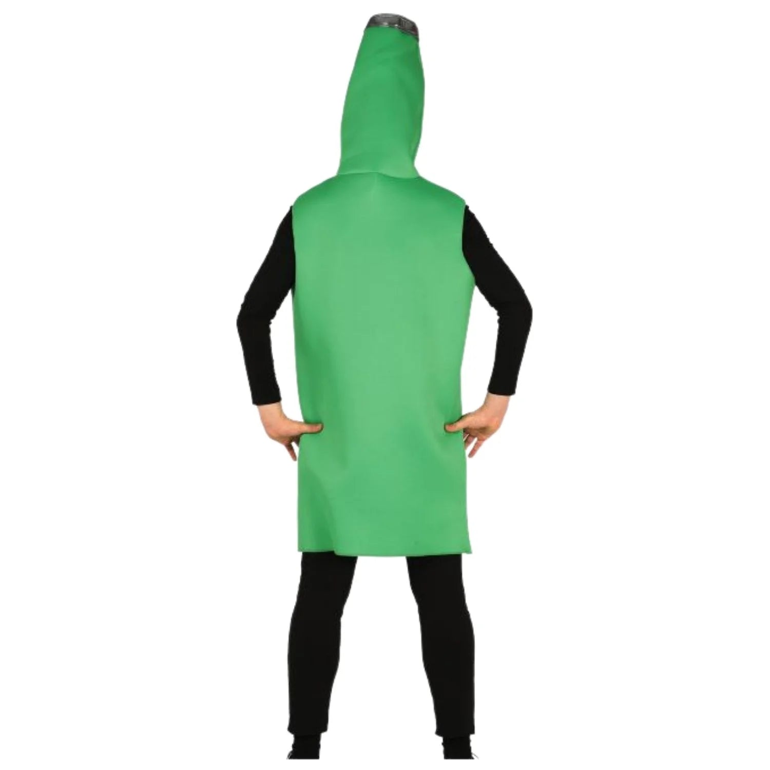Adulto con disfraz de cerveza para Carnaval y fiestas