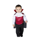 Disfraz Draculín para bebé con capa camisa y pantalón