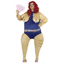 Disfraz Drag Queen adulto con mono para Carnaval