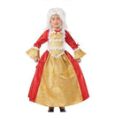 Disfraz de María Antonieta infantil con vestido elegante de época para Carnaval y fiestas escolares