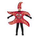 Disfraz estrella de mar infantil con gorro y traje completo