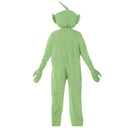 Adulto con disfraz extraterrestre verde para Carnaval y Halloween