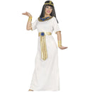 Disfraz de Cleopatra para mujer adulta con vestido elegante y cinturón inspirado en el Antiguo Egipto