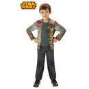 Disfraz Finn EP7 Deluxe infantil con chaqueta y detalles 3D
