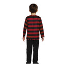 Niño con disfraz Freddy infantil para Carnaval y fiestas de terror