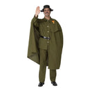 Disfraz Guardia Civil adulto con capa y cinturón para Carnaval