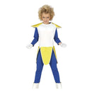 Niño con disfraz guerrero Vegeta infantil de anime