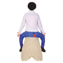 Adulto con disfraz hinchable divertido para Carnaval