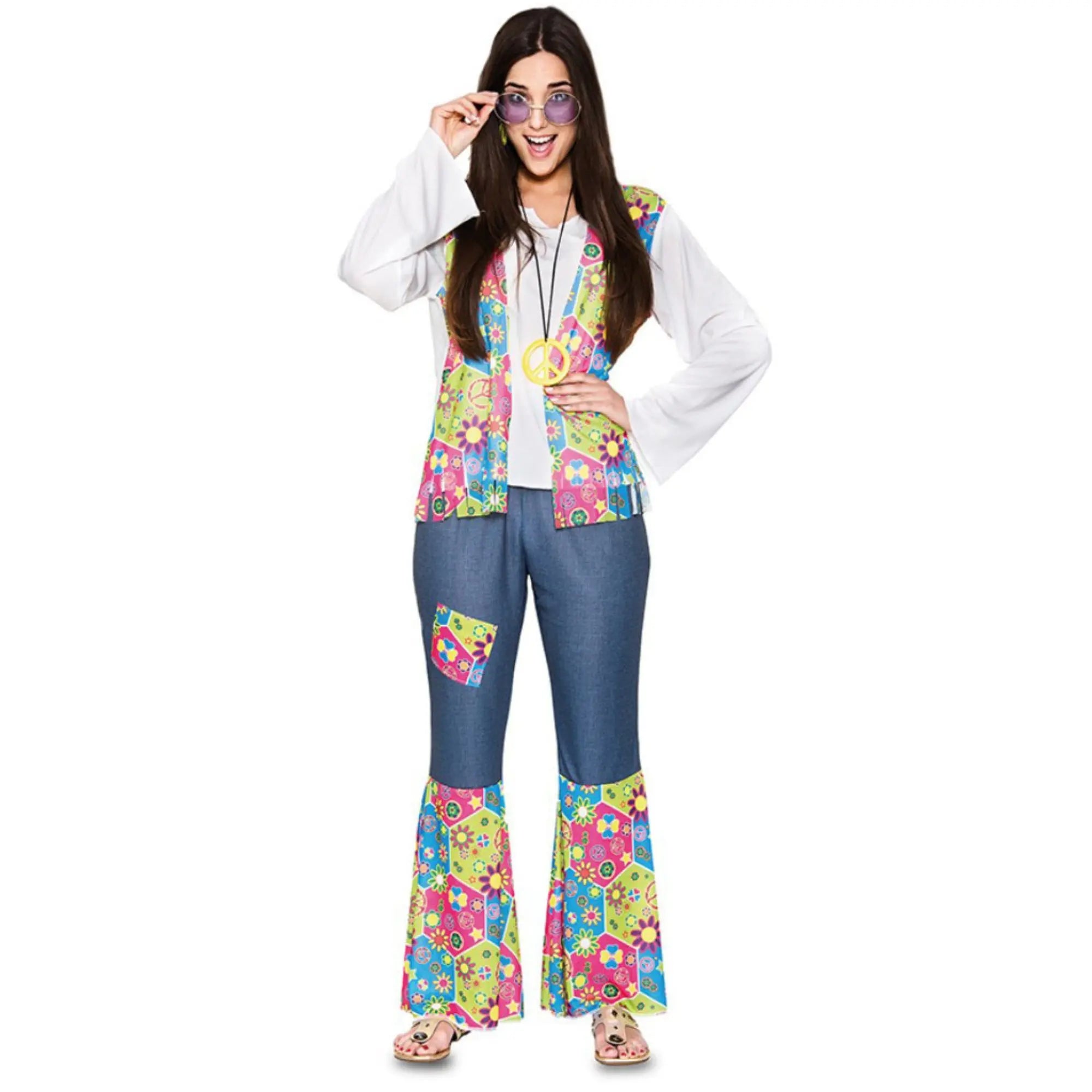 Disfraces para grupos de Hippies Flower Power