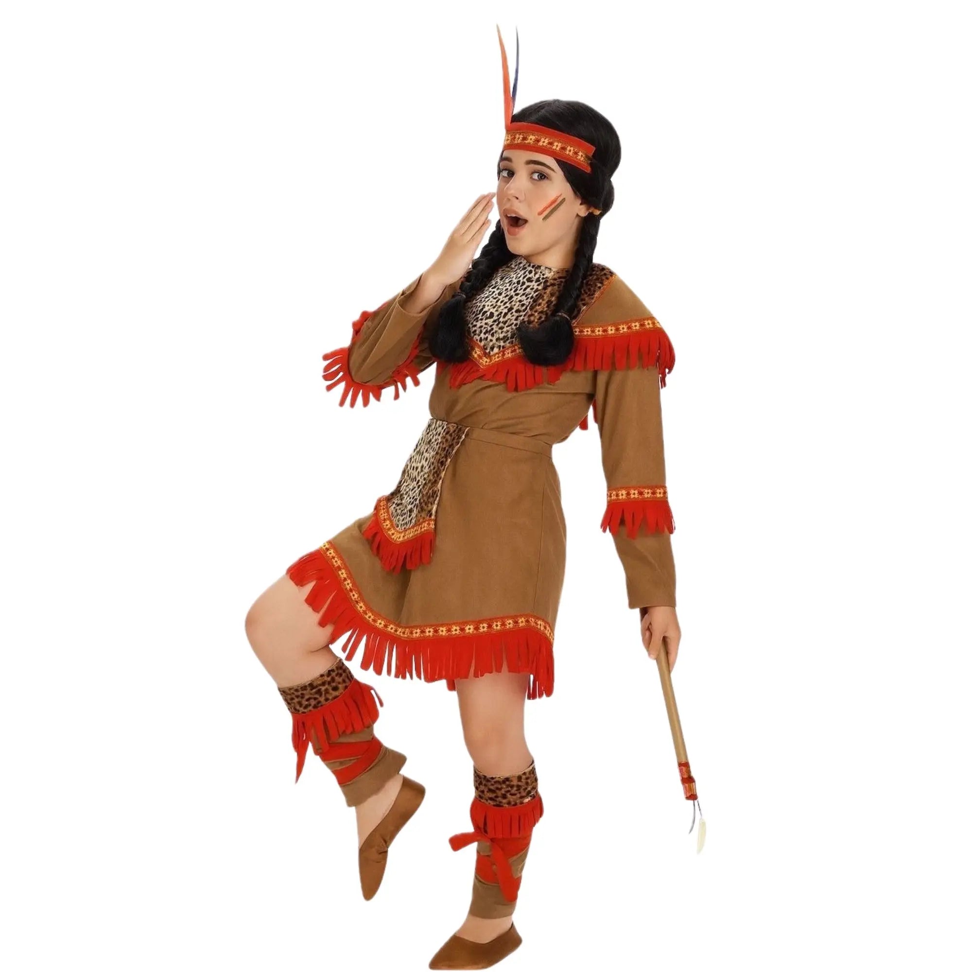 Disfraces de Carnaval de Indios para grupos