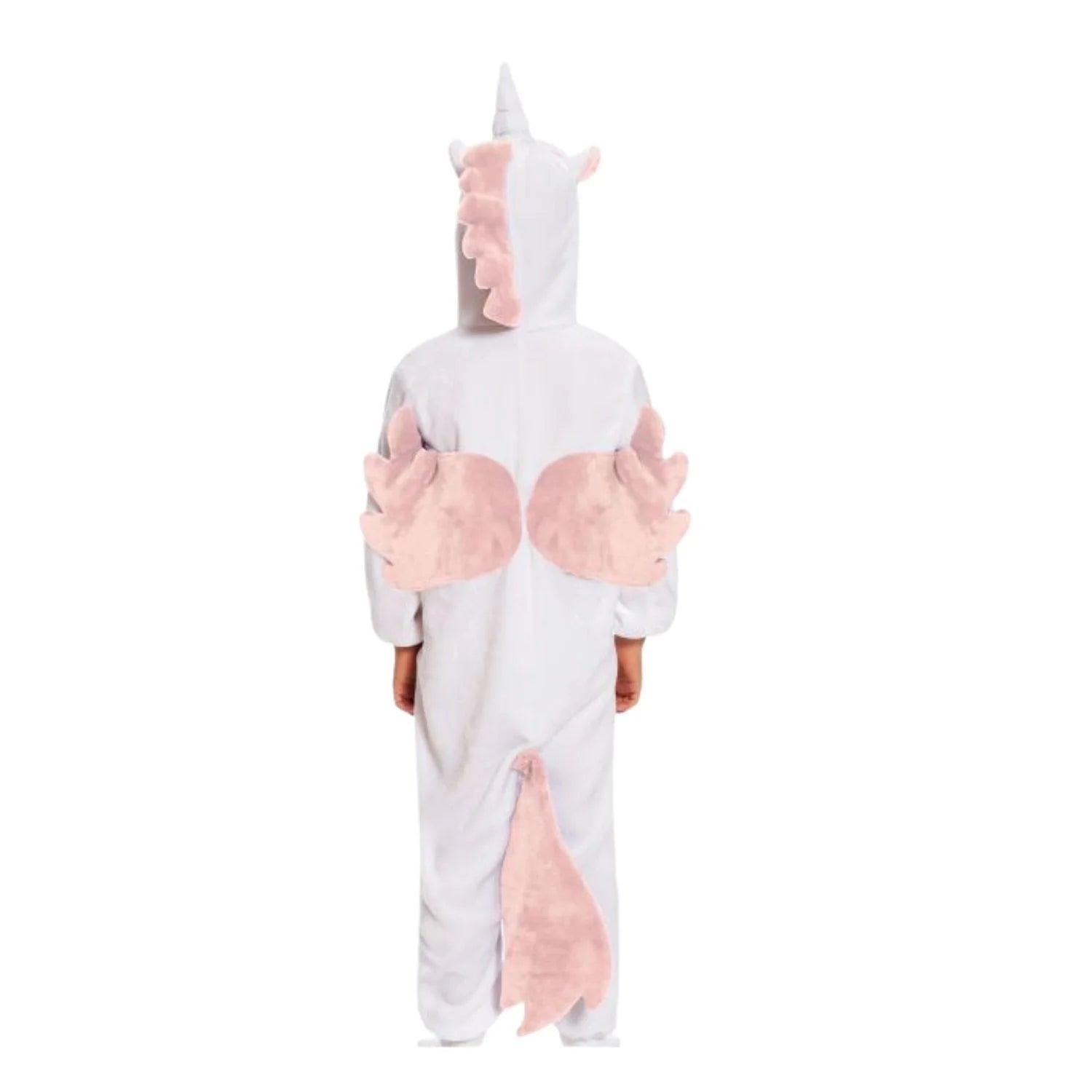 Niño con disfraz de unicornio rosa infantil para Carnaval