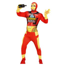 Disfraz Irhum Man con capucha y mono para Carnaval