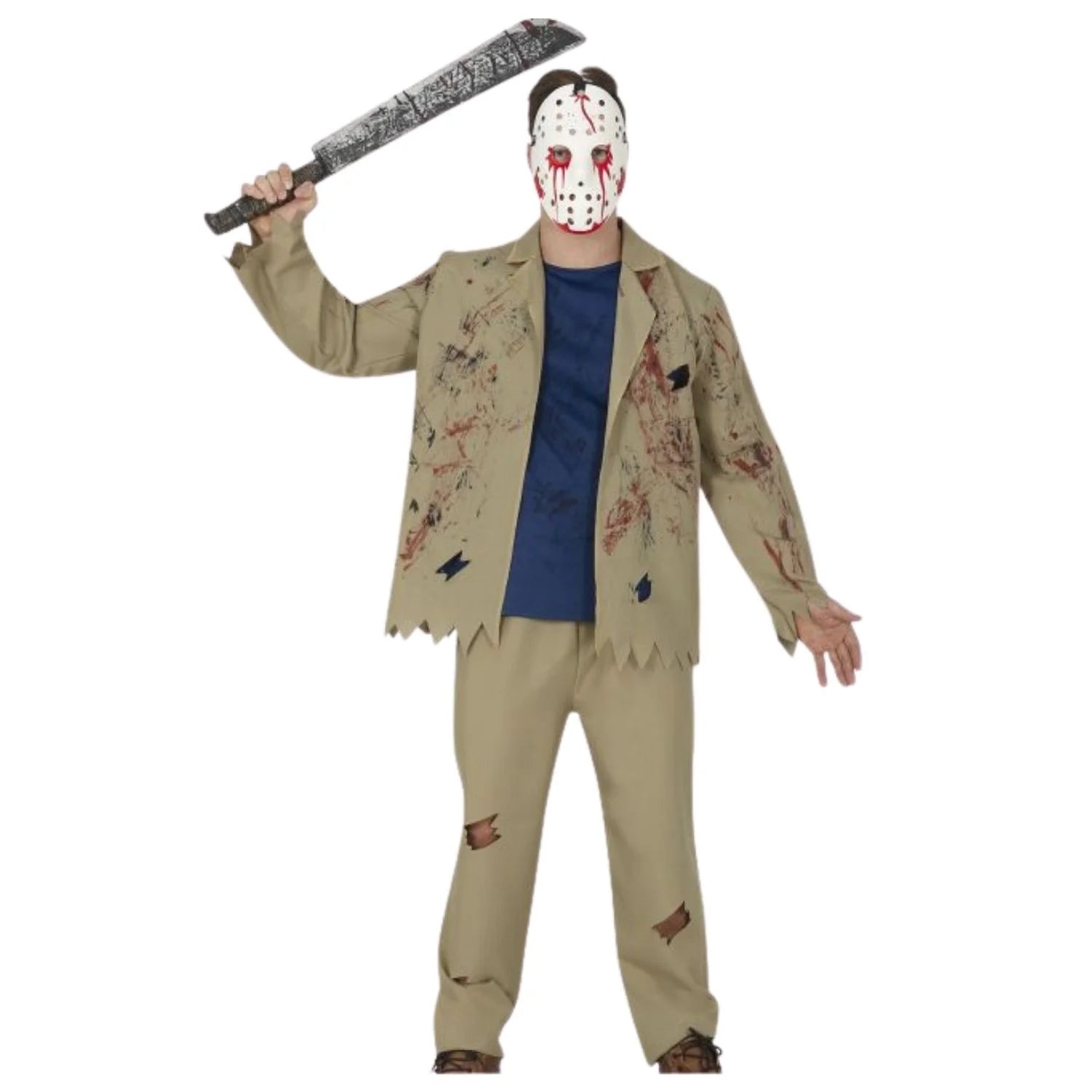 Disfraz jazz muerto hombre con chaqueta y máscara para Halloween