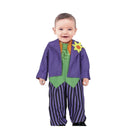 Disfraz Joker bebé con mono cómodo para Carnaval