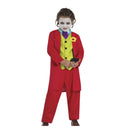 Disfraz Joker Sonrisas infantil con chaqueta morada