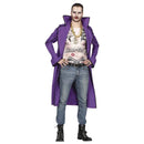 Disfraz Joker Suicide Squad adulto con chaqueta y camiseta
