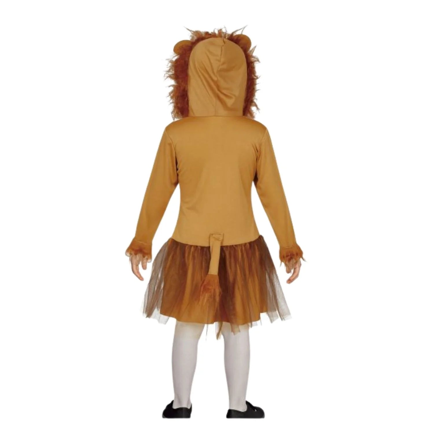 Niña con disfraz de leoncita infantil para Carnaval