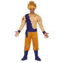 Disfraz luchador musculoso adulto con camiseta musculosa para Carnaval