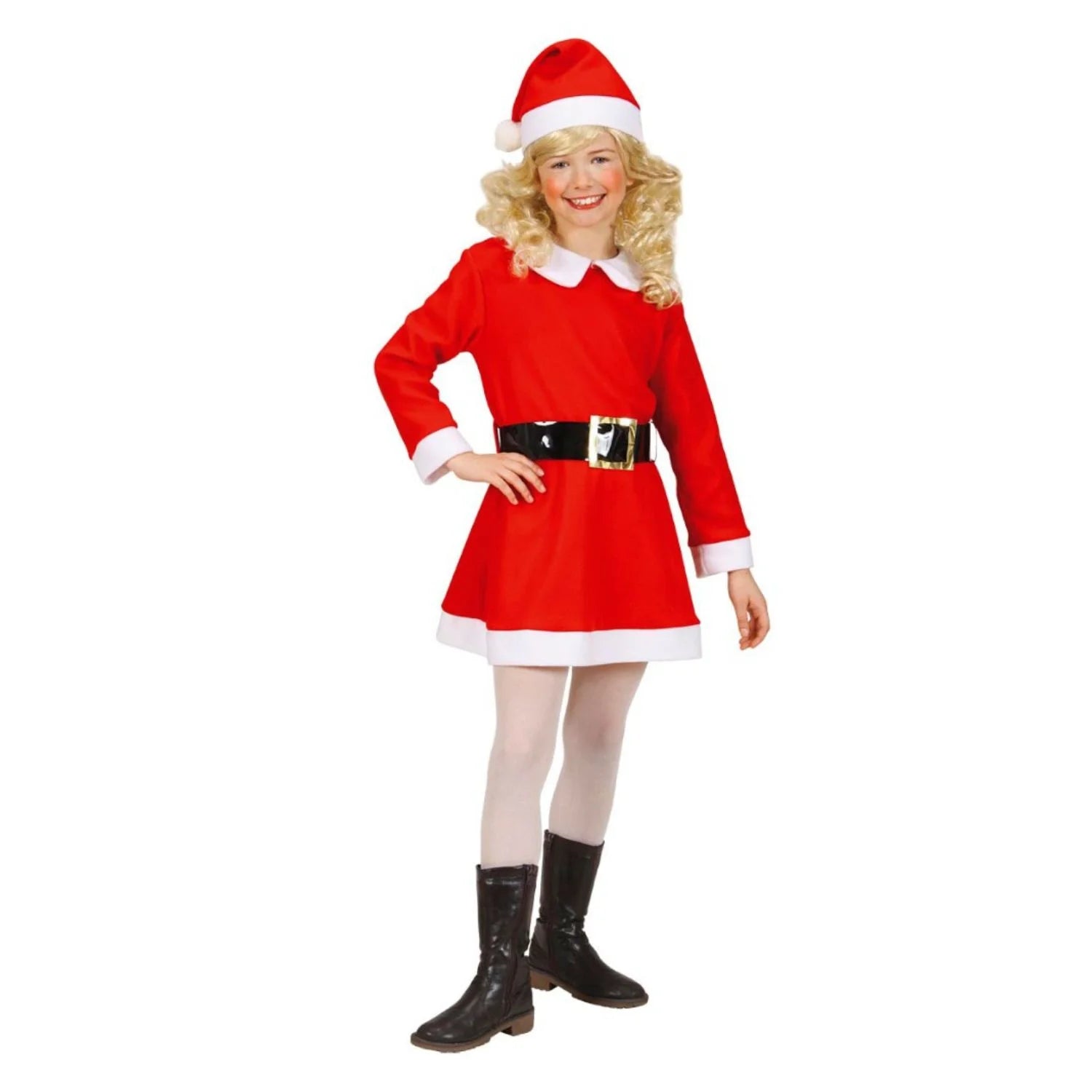 Disfraz mama noel infantil para fiestas y celebraciones de Navidad