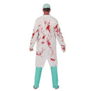 Hombre con disfraz cirujano asesino adulto para Halloween