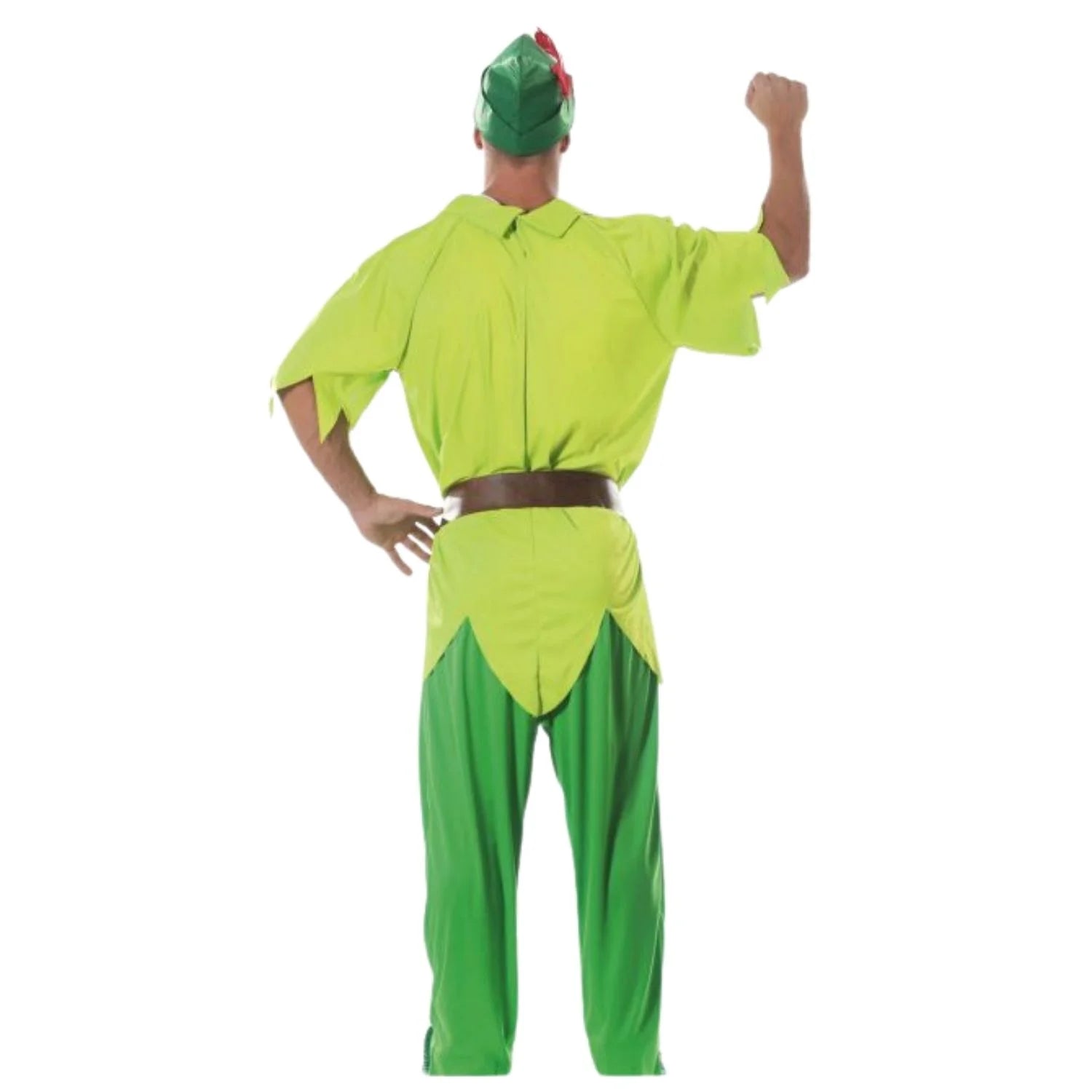 Hombre con disfraz de arquero para Carnaval y fiestas medievales