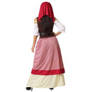Disfraz medieval mujer rojo para Carnaval y fiestas temáticas