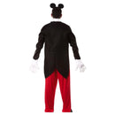 Hombre con disfraz Mickey adulto con chaqueta y diadema