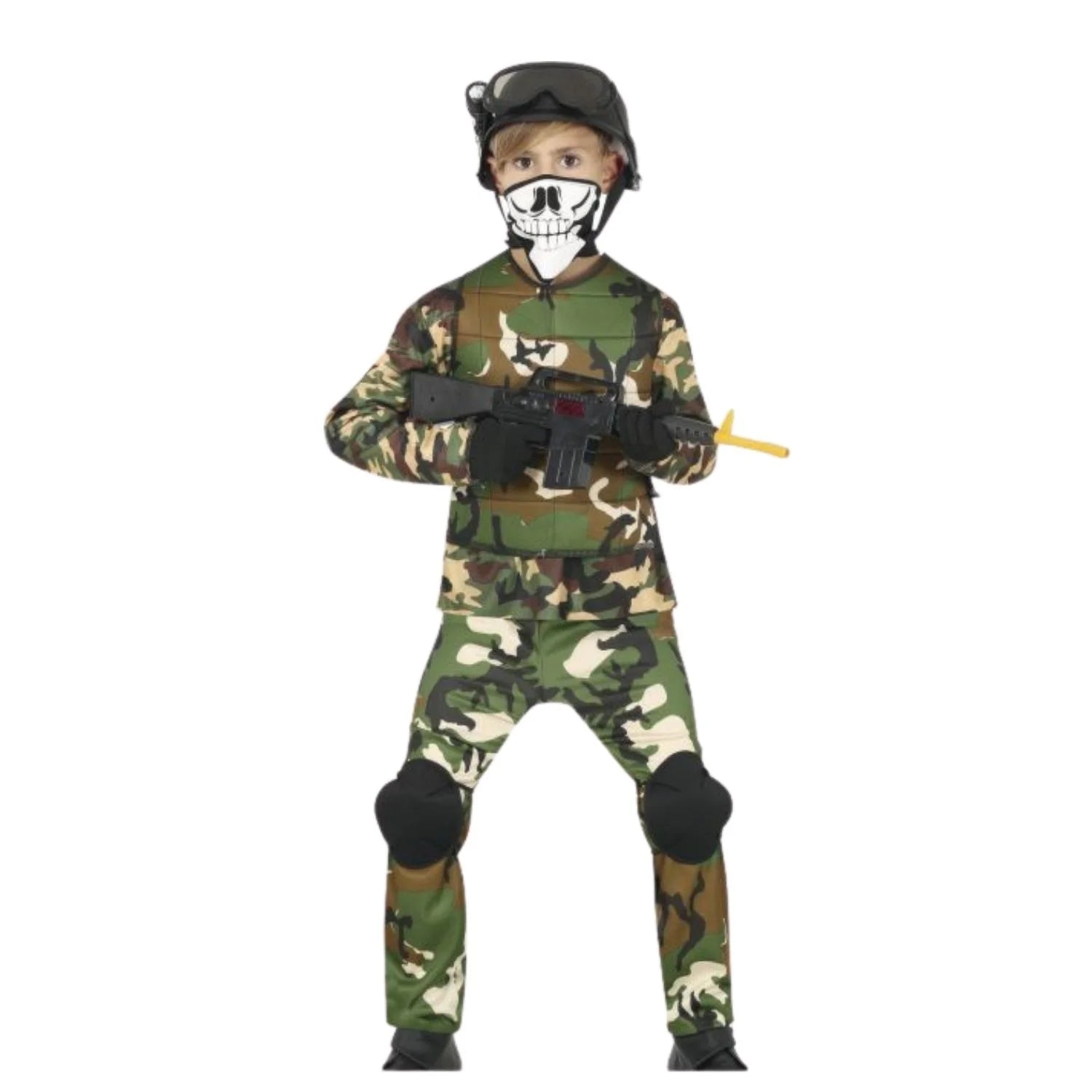 Disfraz de militar infantil completo con casaca y pantalón