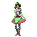 Disfraz monstruita Frankenstein niña con vestido