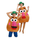 Disfraz Mr. Potato adulto con sombrero y accesorios divertidos